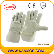 Light Furniture PPE Cowhide Leather Industrial Hand Safety Work Gloves (310051)